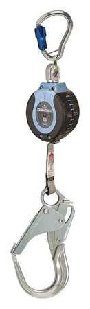 Self Retracting Lifeline, 6 ft., 310 lb. Weight Capacity, Blue