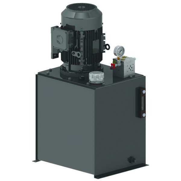 Power Unit, 1Stage, 208-230/460VAC, 1400psi