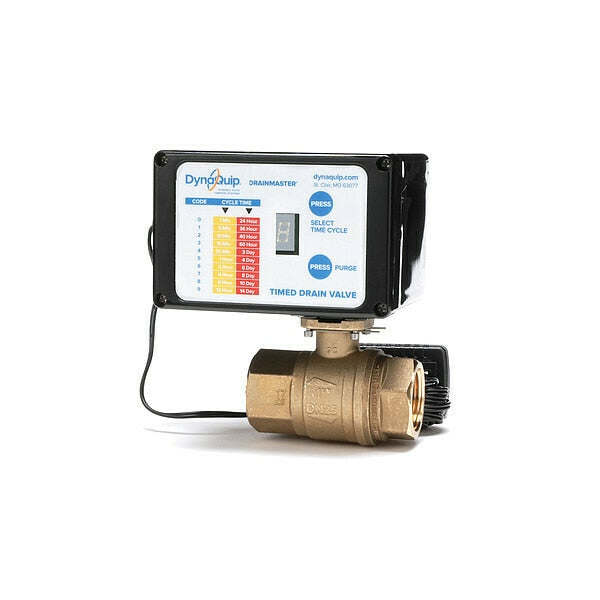 Auto Drain Valve, 115V, 1-1/4 In.