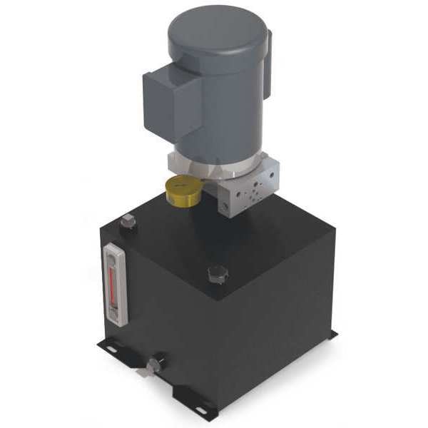 Power Unit, 1 Stage, 115/230VAC, 1500 psi
