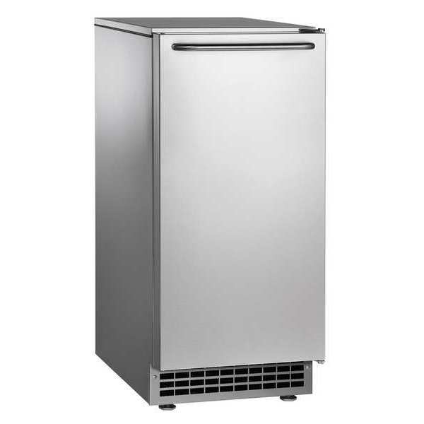 14 7/8 in W X 34 3/8 in H X 22 in D Ice Maker
