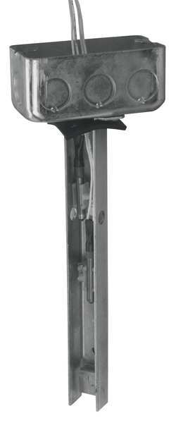 Temperature Sensor Duct Mount Plate, Gray