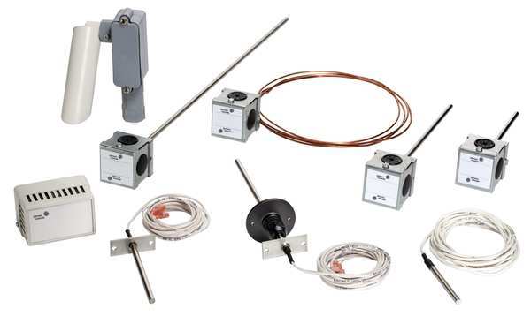 Temperature Sensor, Nickel 1k ohm, Adjustable, Plastic