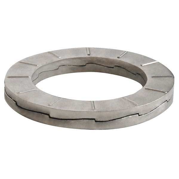 Wedge Lock Washer, Fits Bolt Size 14 mm Stainless Steel, Plain Finish, 100 PK