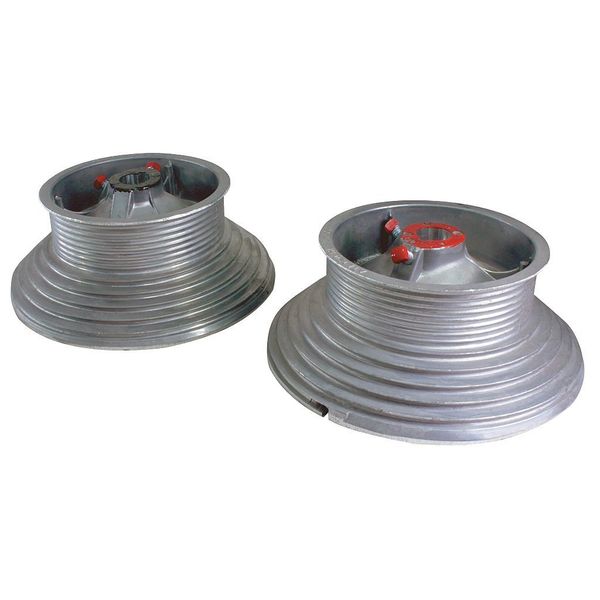 Cable Drum Set, High, 500 lb Per Drum, PR