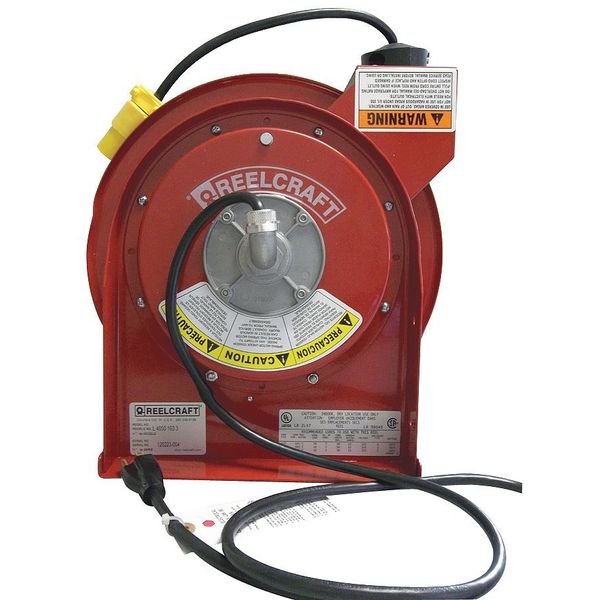 Take Up Reel, 18/3 SJTO, Length 20 ft