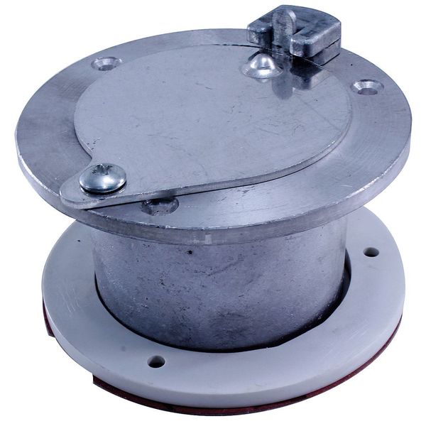 Exhaust Port, 5 In ID, For 2 In Doors