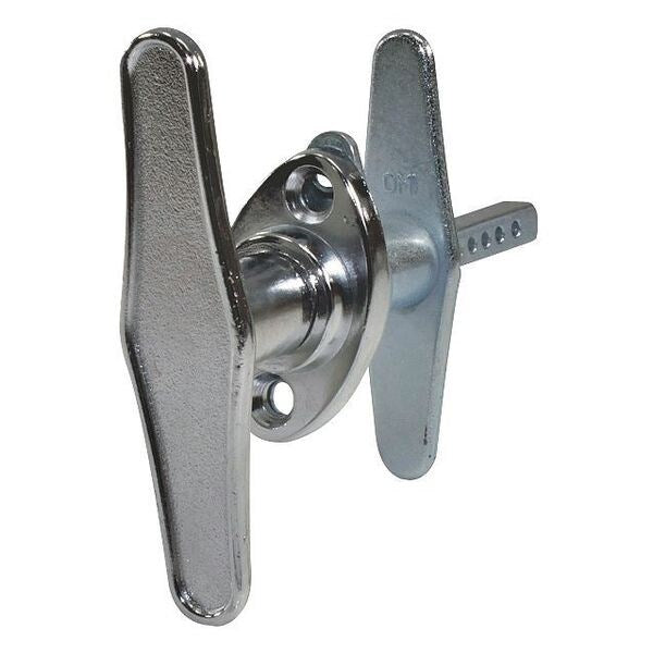 Outside T Handle, Chrome, 5/16 x 4-1/2 In