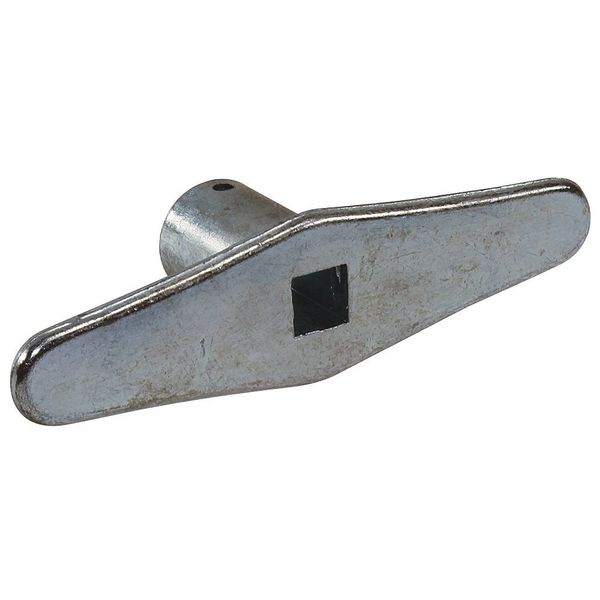 Inside T Handle, Zinc, For 5/16 In Shaft