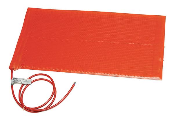 Heating Blanket, Silicone Rubber, 120V, 360W, 6