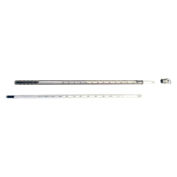Armored Thermometer, -4 deg to 230 deg F