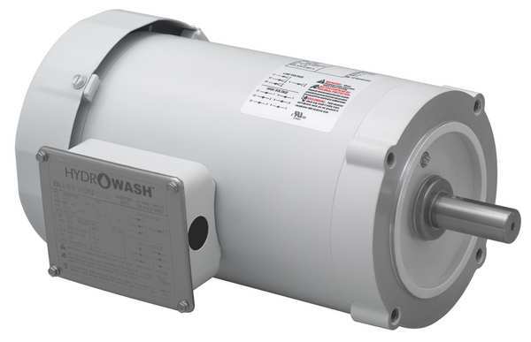 Washdown Motor, 1 HP, TENV, C-Face Mount