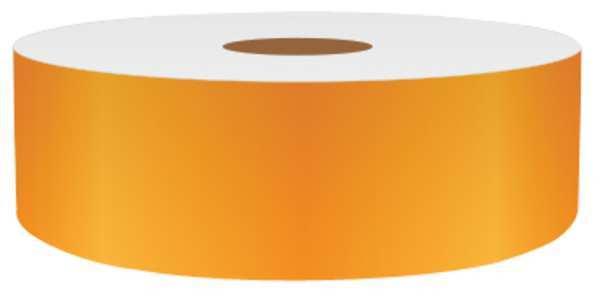 Label Tape, Orange, 1in W, For Mfr No. VnM4, REFON-3254