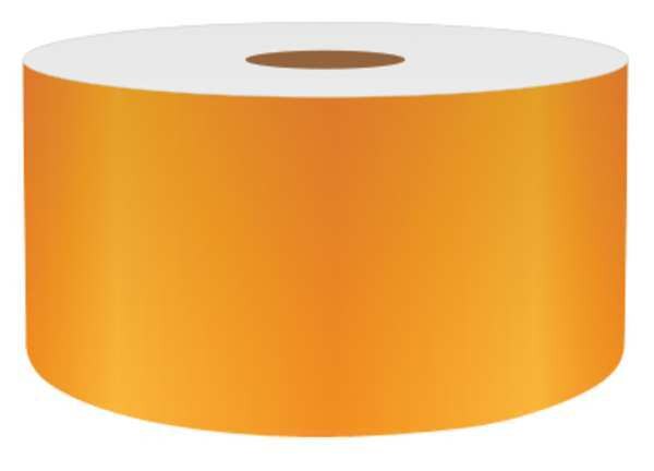 Label Tape, Orange, 2in W, For Mfr No. VnM4, REFON-3508