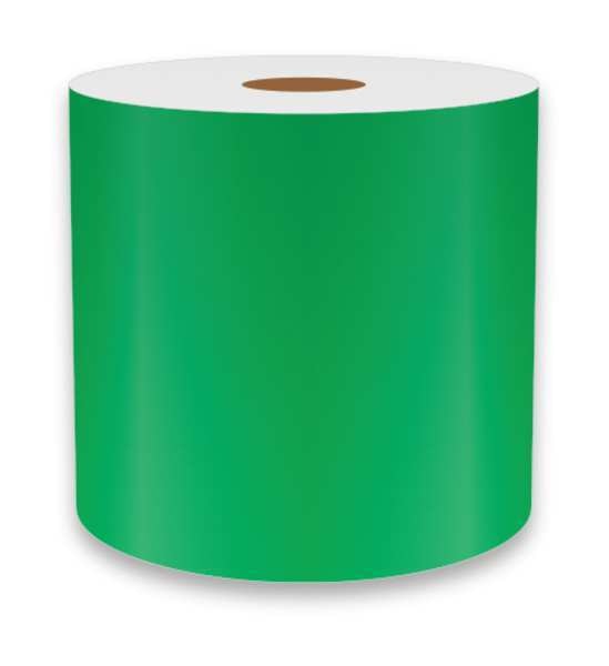 Label Tape, Green, 4in W, For Mfr No. VnM4
