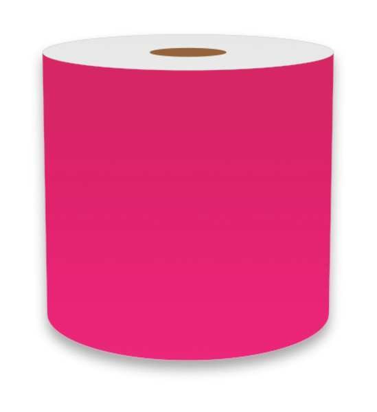 Label Tape, Pink, 4in W, For Mfr No. VnM4