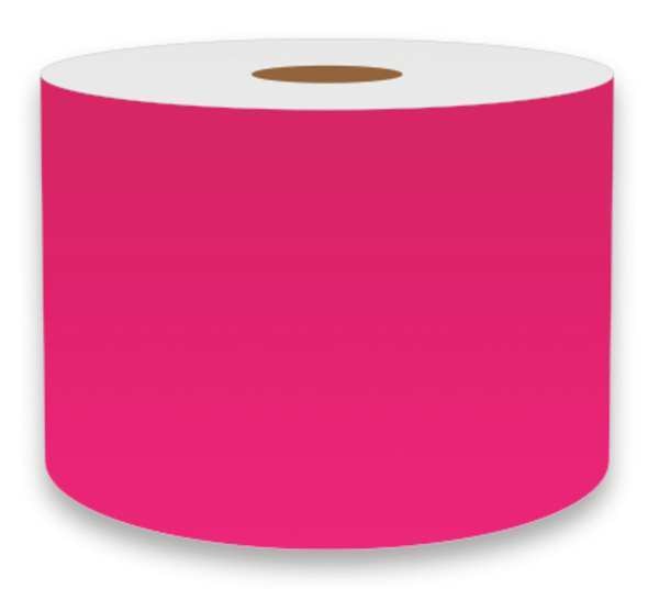 Label Tape, Pink, 3in W, For Mfr No. VnM4