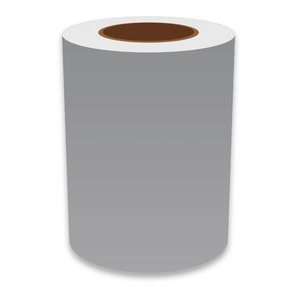 Label Tape, Gray, Labels/Roll: Continuous