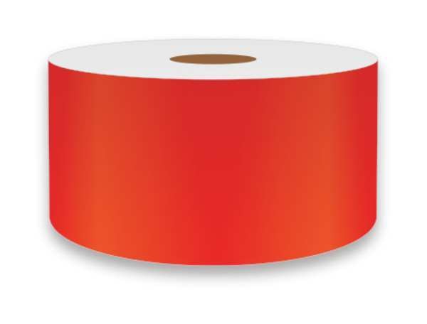 Label Tape, Red, 2in W, For Mfr No. VnM4, REFRD-3508