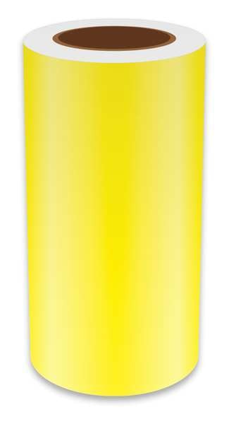 Label Tape, Yellow, 9in W, For Mfr No. VnM8