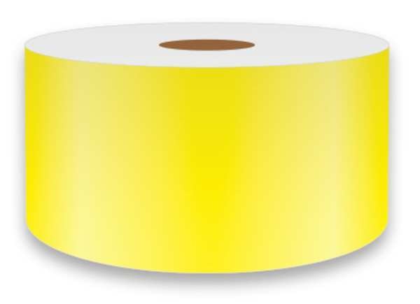 Label Tape, Yellow, 2in W, For Mfr No. VnM4, REFYL-3508