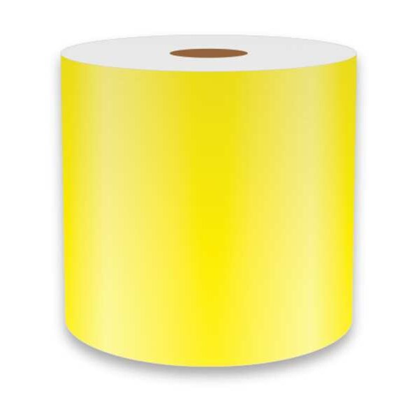 Label Tape, Yellow, 3in W, For Mfr No. VnM4, REFYL-3762