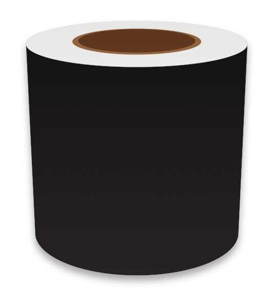 Label Tape, Black, Labels/Roll: Continuous
