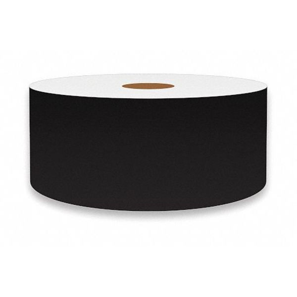 Label Tape, Black, Labels/Roll: Continuous