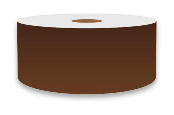 Label Tape, Brown, Labels/Roll: Continuous