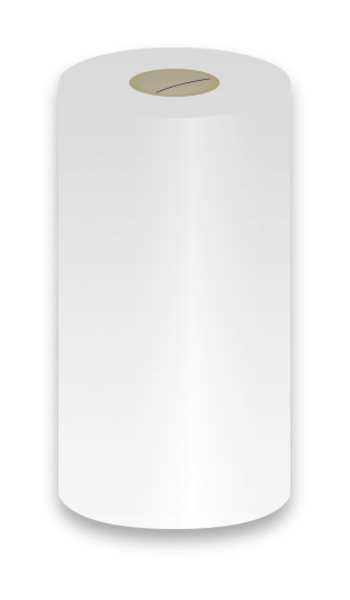 Ribbon, Reflective, White, 4 in. W
