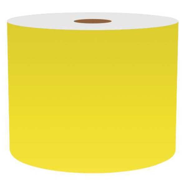 Label Tape, Yellow, Labels/Roll: Continuous