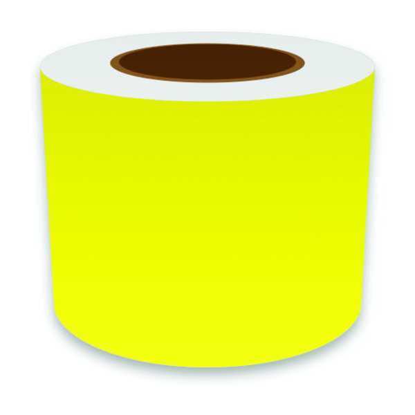 Label Tape, Yellow, Labels/Roll: Continuous