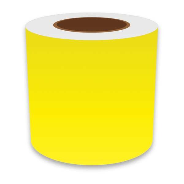 Label Tape, Yellow, Labels/Roll: Continuous