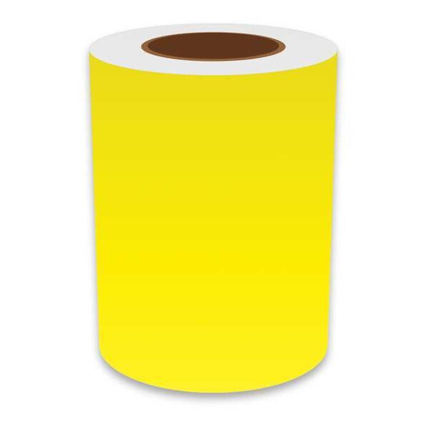 Label Tape, Yellow, Labels/Roll: Continuous