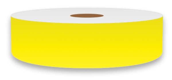 Label Tape, Yellow, Labels/Roll: Continuous