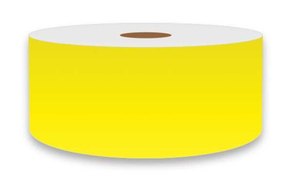 Label Tape, Yellow, Labels/Roll: Continuous