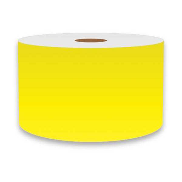 Label Tape, Yellow, Labels/Roll: Continuous
