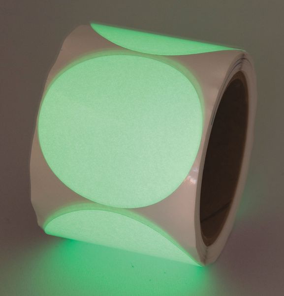 Glow-in-the-Dark Marking Tape, Circle