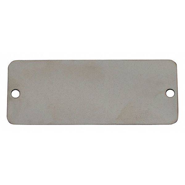 Tag, SS, Silver, 1-1/2