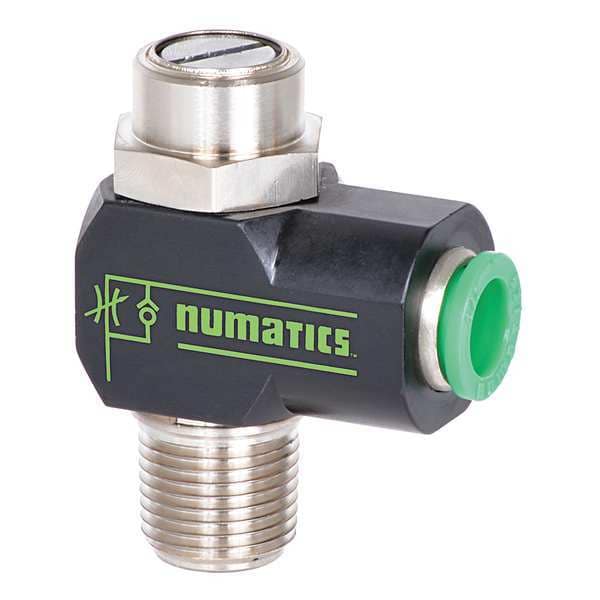 Swivel, 1/4InNPT, 3/8In Push In, 1-39/50InL