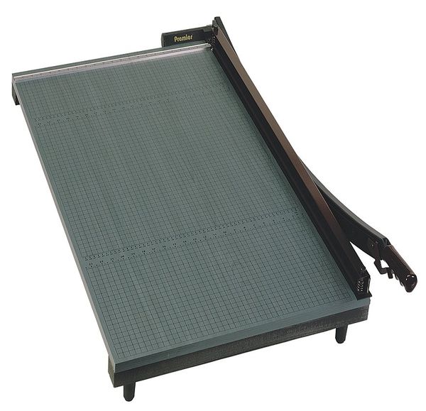 Guillotine Paper Trimmer, 47 in. L, Wood