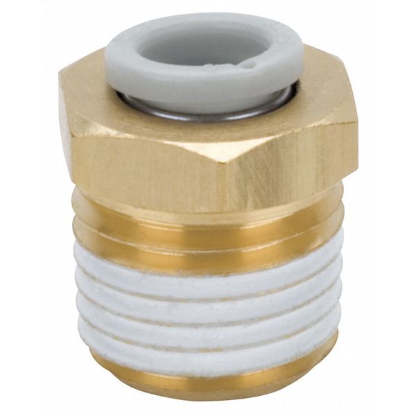 Male Adapter, 4mm, TubexMale BSPT