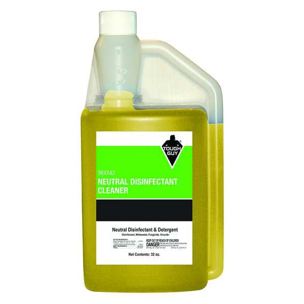 Disinfectant, 32 oz. Bottle, Lemon