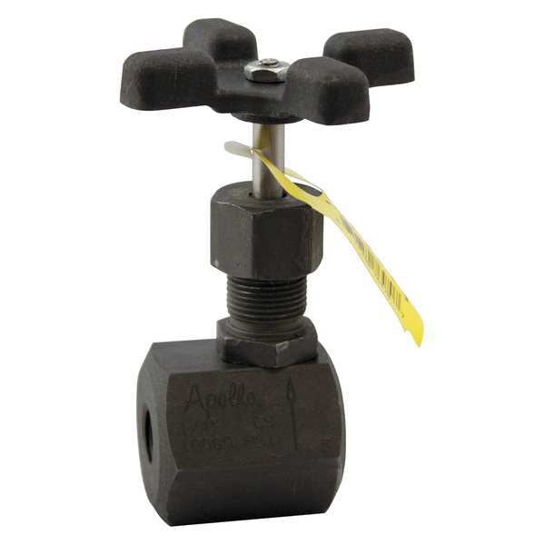 Globe Valve, 1/4 In., FNPT, Carbon Steel