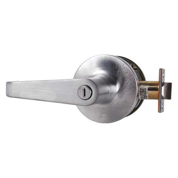 Lever Lockset, Mechanical, Privacy, Grd. 1