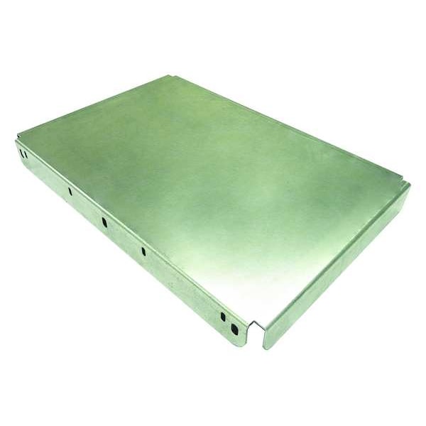 Dead Plate, 750 lb., Galvanized Steel