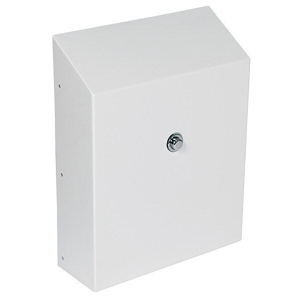 1.28 gpf, Toilet Manual Flush Valve, Powder Coated, 1 in IPS
