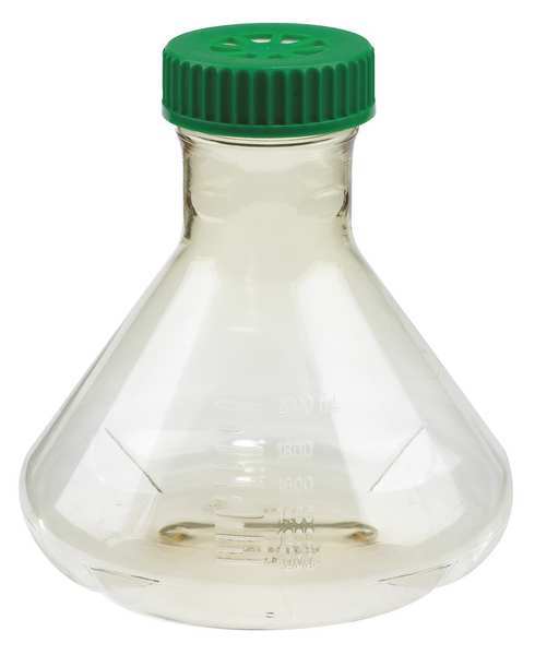 Fernbach Flask, 2L, Vent, Baffled, PK6