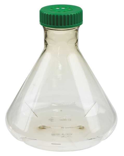 Fernbach Flask, 3L, Vent, Baffled, PK4