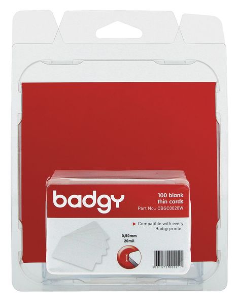 Blank ID Cards, 20 mil
